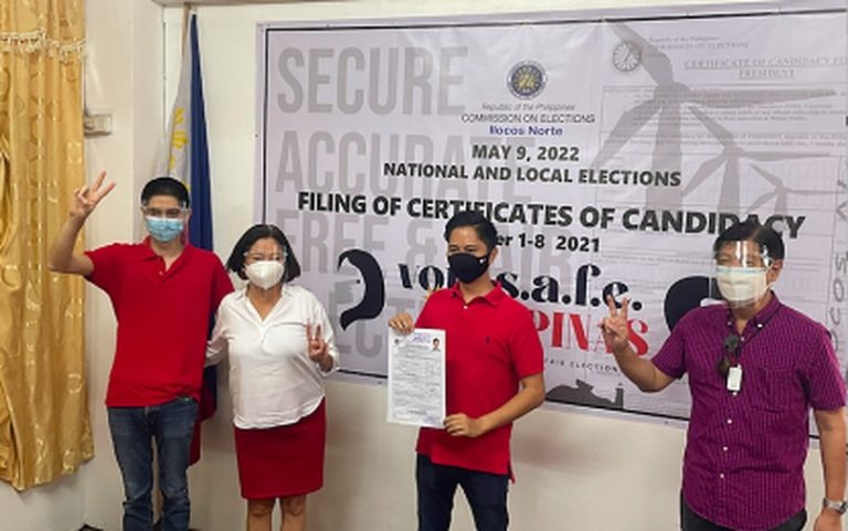 Another Marcos files COC for Ilocos Norte first district rep