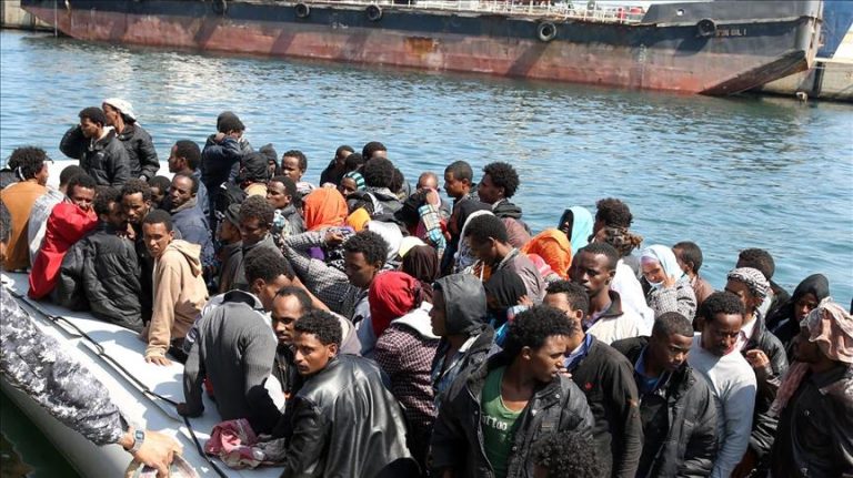 The IOM condemned the killing of illegal immigrants in a detention center in the Libyan capital Tripoli on Saturday, Oct. 9 [Anadolu photo]