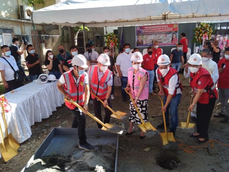 PRC leads groundbreaking ceremony of soon-to-rise blood bank in Sta. Rosa Laguna