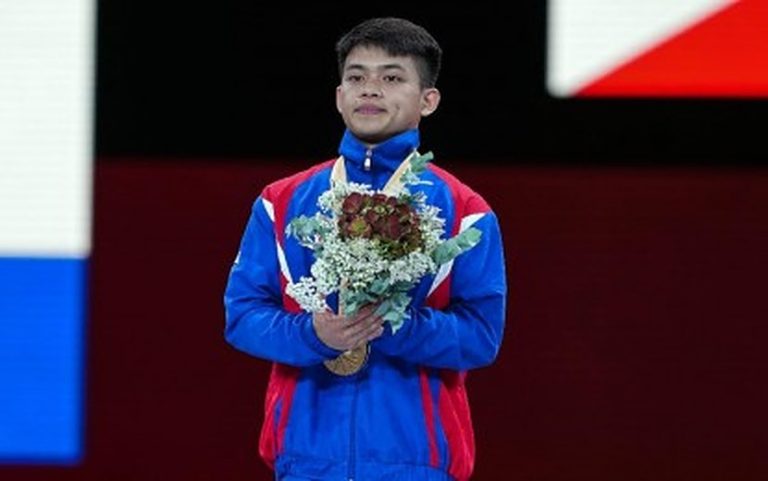 EXCLUSIVE: Yulo gold medal triumph at World Event part of promise to younger sister
