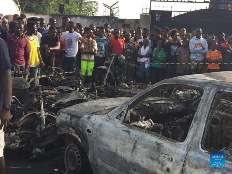 108 killed, 92 injured in fuel tanker explosion in Sierra Leone
