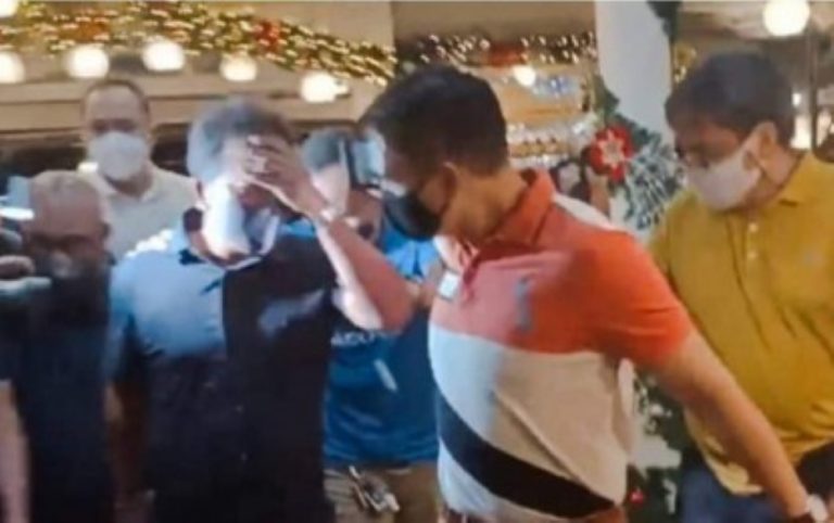 The Bureau of Customs (BOC), the National Bureau of Investigation (NBI), and the Armed Forces of the Philippines (AFP) conducted a successful entrapment operation against a customs appraiser and examiner at the Collection District No. II-A (Port of Manila) after they were reported to the Bureau by an importer to be extorting P300,000.00 in exchange for the release of their shipment. [BOC photo]