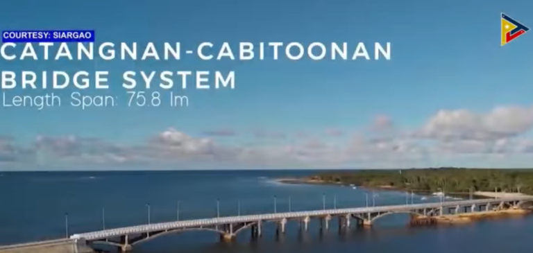 Siargao infra improves with new bridges
