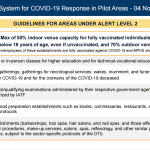 Screenshot of Presidential Spokesperson Harry Roque’s presentation on Nov. 5, 2021.