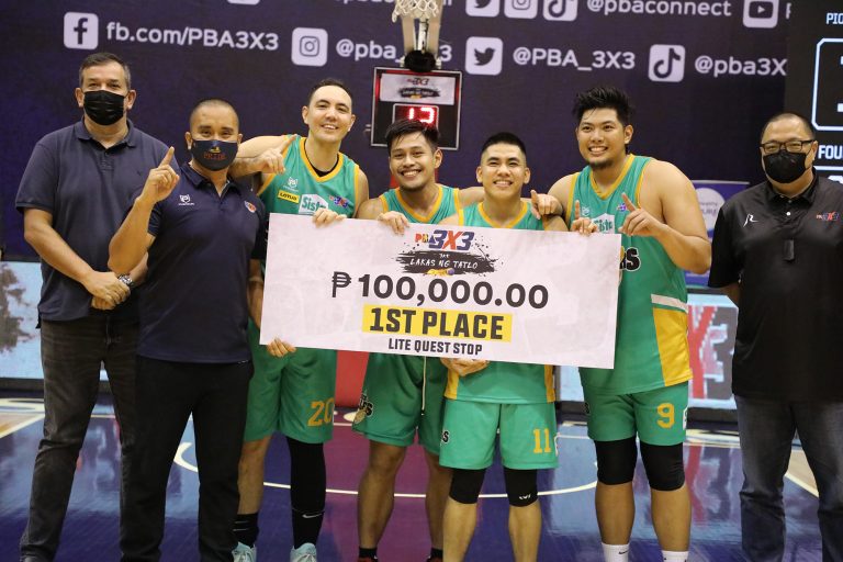 Sista Super Sealers best Pioneer Pro Tibay to win PBA 3X3 Leg 3 title