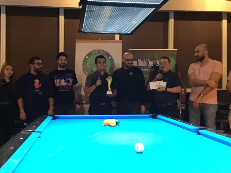 Biado goes undefeated, rules Abu Dhabi Open 9-Ball tilt