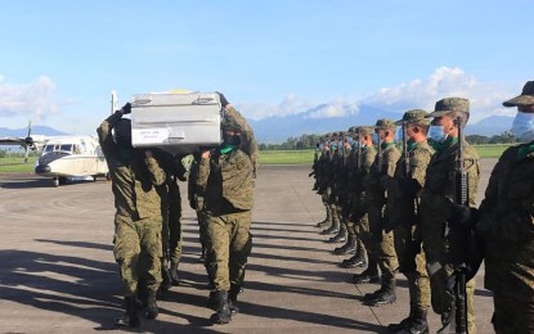 Full military honors for 2 soldiers killed in NegOcc clash