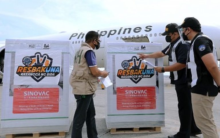 Sinovac vaccines delivered in PH now over 50-M doses