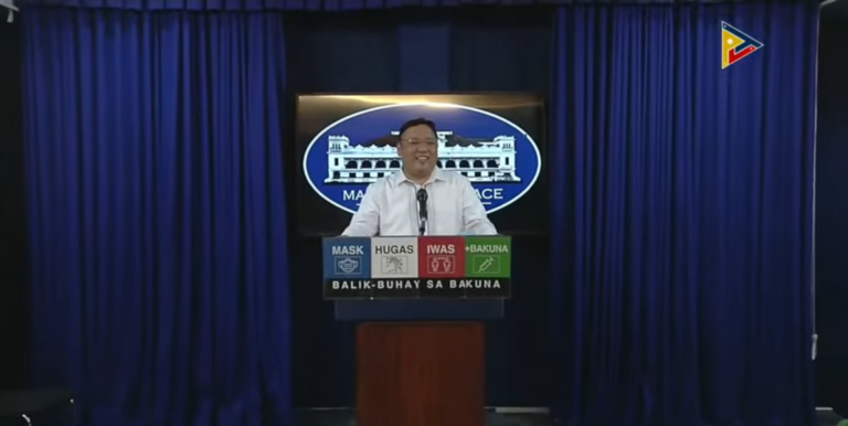Roque holds last briefing as Duterte’s spox, pursues Senate bid