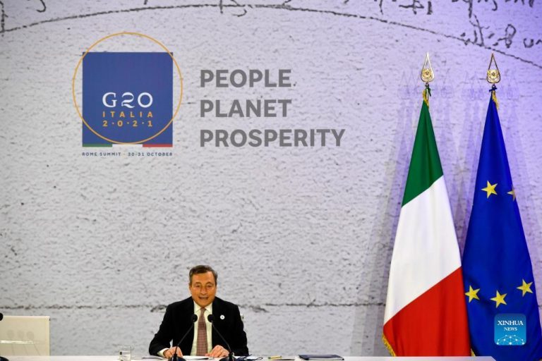 G20 Rome Summit kicks off, highlighting pandemic, climate change, recovery