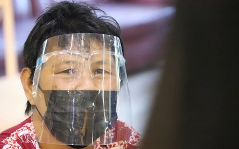 Palace: Face shield use remains voluntary for now