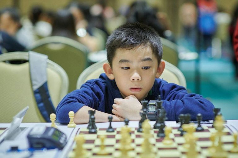 Grade 7 student wins under-12 division of online chess tourney
