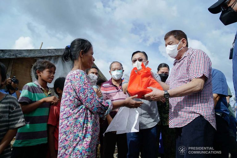 PRRD to spend holidays visiting ‘Odette’-hit communities