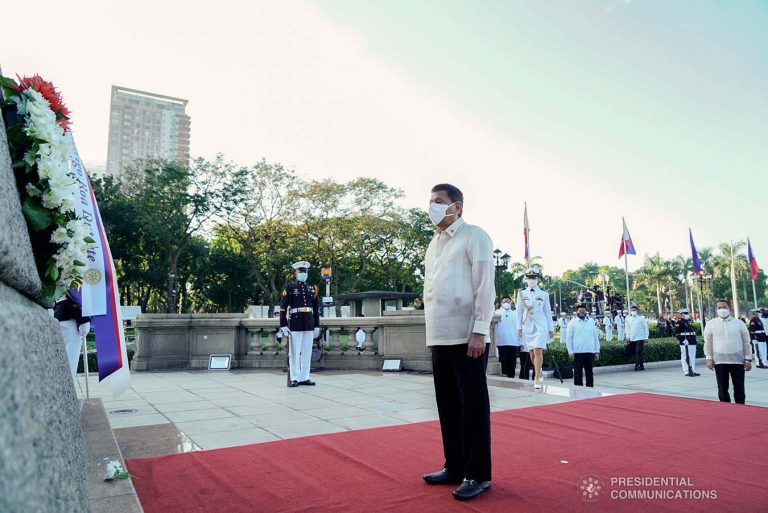 PRRD hails ‘unmatched boldness’ of front-liners on Rizal Day