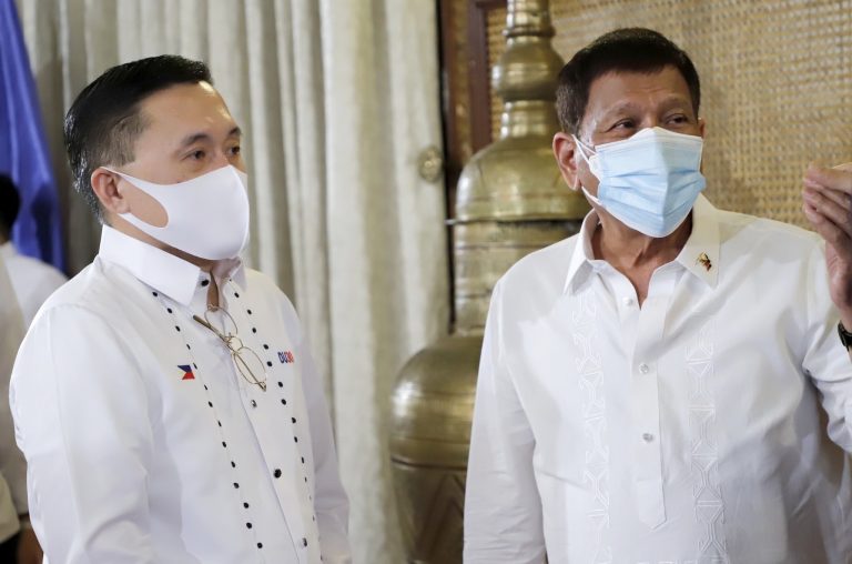 Go asks Duterte to be his legal consultant