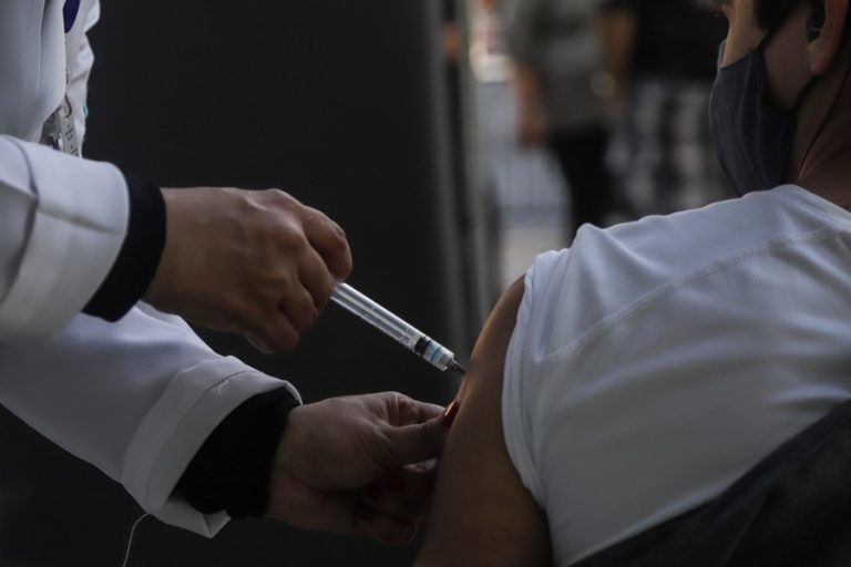 Brazil vaccinates 90 percent of target population with first dose against COVID-19