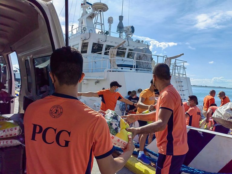 PCG continues relief transport operations in Visayas and Mindanao