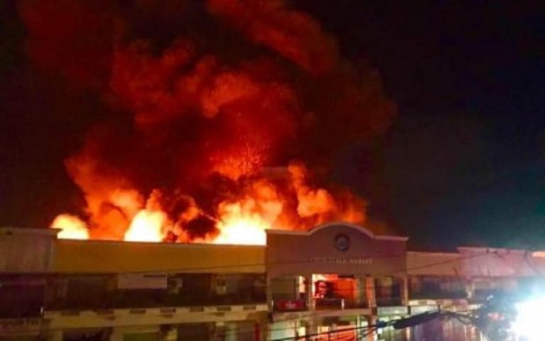 Iloilo town public market fire leaves over P44-M damage