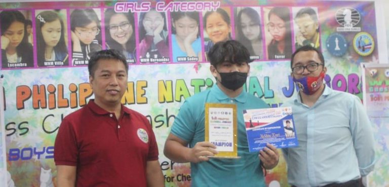 15-Year-Old Fide Master rules PH National Juniors Chess tilt