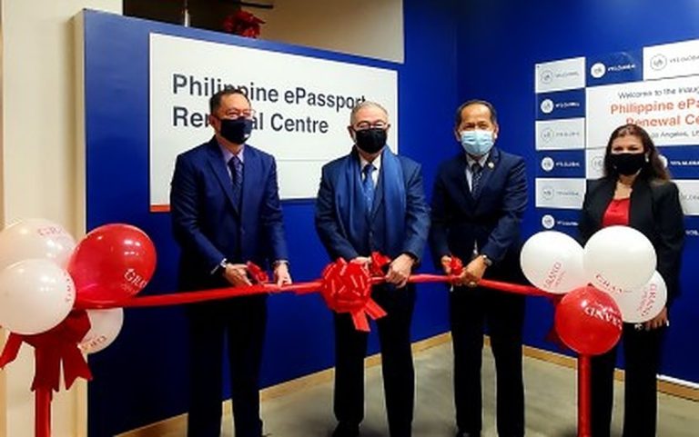 DFA opens passport renewal center for Filipinos in Los Angeles