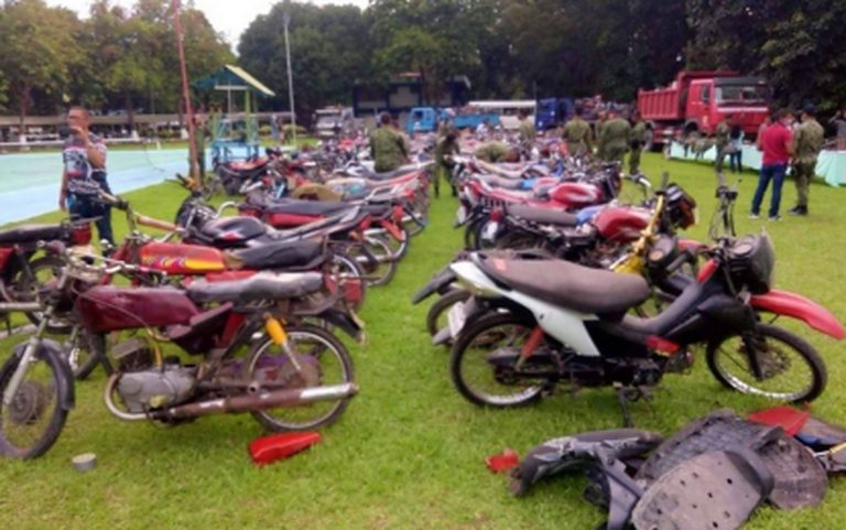 Five killed, 440 motorcycles seized in carnap group’s warehouse