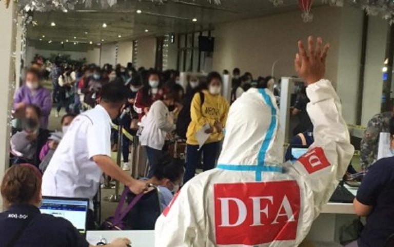 Stranded Pinoys urged to contact embassies to join flight home