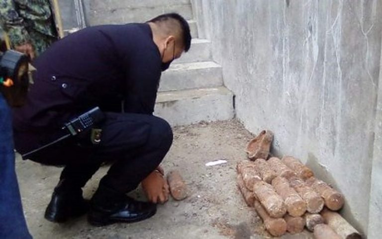 Unexploded bombs dug up in Zambo City village