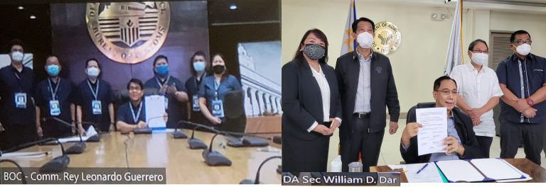 DA, BOC agree to share trade data, info