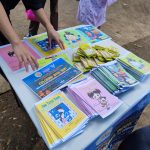 Photo shows some of the books to be distributed by the Coloring BookHub Philippines group which aspires to help children learn during the pandemic. (Photo from Coloring Book Hub Philippines)