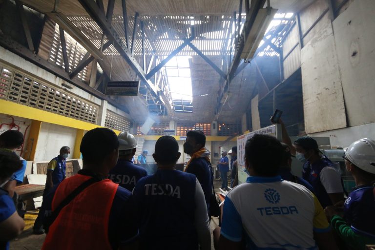 TESDA trainers arrive in typhoon-affected areas