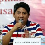 Lawyer Larry Gadon. (PNA file photo)
