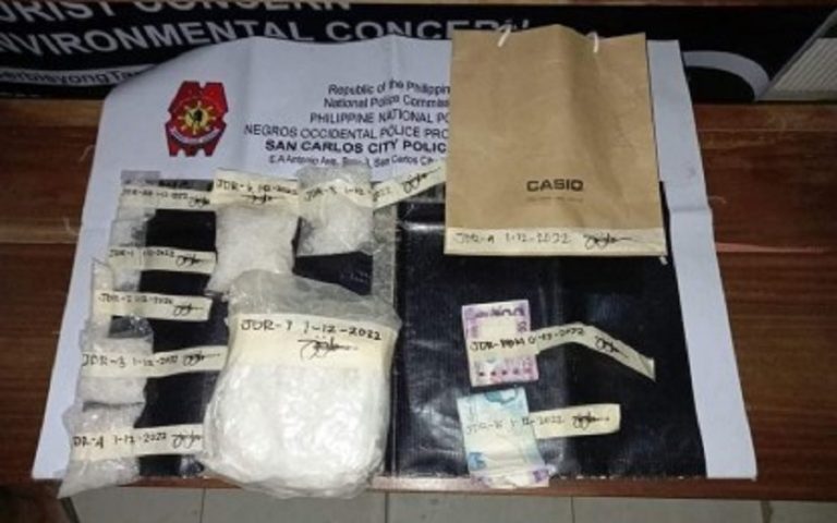 Top north Negros drug personality falls