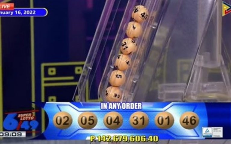 Ticket bought in Leyte wins P142-M lotto jackpot