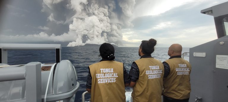 Tsunami warning issued again in Tonga after volcanic eruption