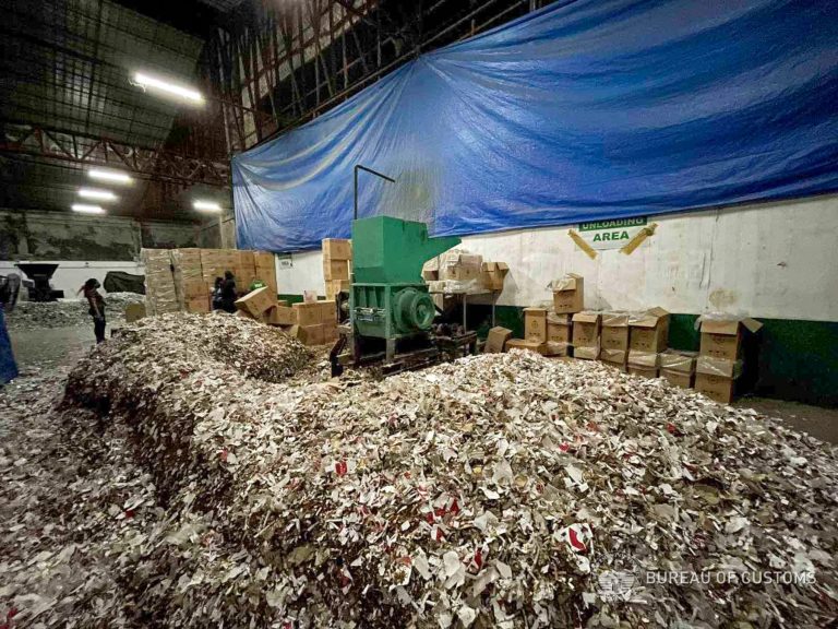 BOC-CDO destroys smuggled cigarettes worth P16-M