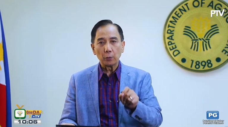 DA assures food security for all Filipinos