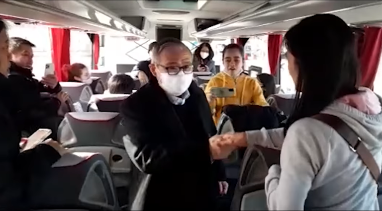 Filipino evacuees from Ukraine welcomed at Poland border