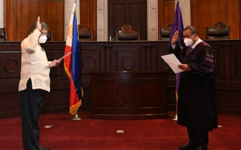 Ex-Comelec commissioner Kho sworn in as SC justice