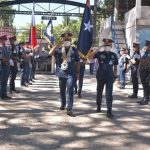 Photo shows a group of cops in the middle of a ceremony. (Photo courtesy of PRO-3)