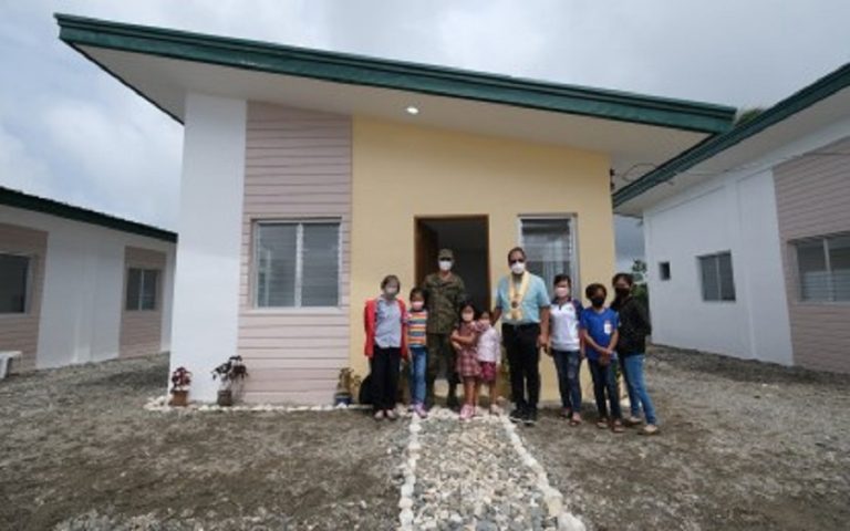 OPAPRU turns over housing units in Aklan under peace accord