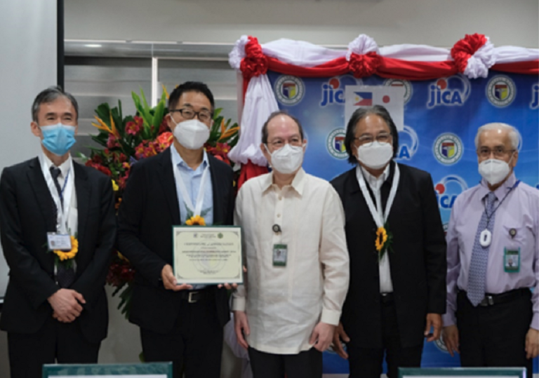 JICA donates vital equipment for COVID-19 response in PH
