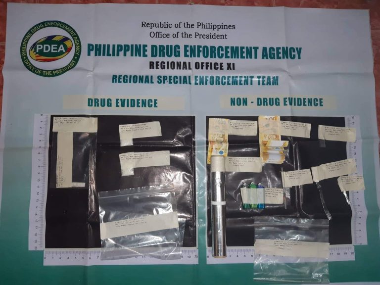 P175-K halaga ng iligal na droga, nasamsam sa Davao City