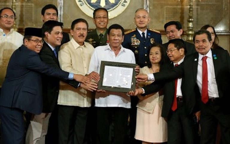 PRRD says he fulfilled his promise to bring peace to Mindanao