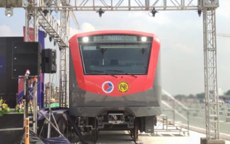DOTr unveils PH’s longest electric multiple train set