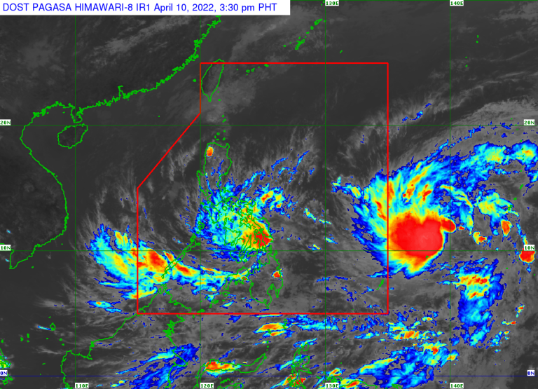 ‘Agaton’ moving erratically as it traverses E. Visayas