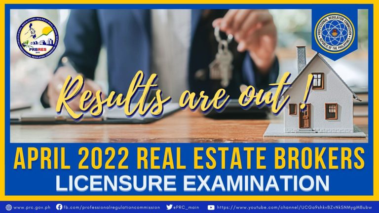 584 pass real estate broker board exam