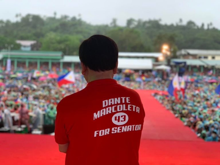 Uniteam bet Marcoleta quits senatorial race