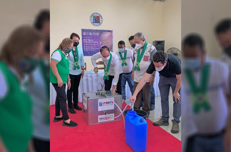 Israel donates water filtration units to Odette-affected areas in Mindanao