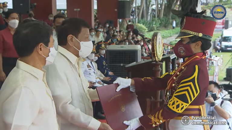 PRRD tells new PNPA grads: ‘Don’t go out of your legal parameters’