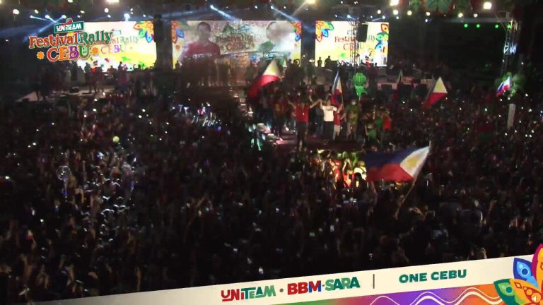 BBM, Sara hold grand festival rally in Cebu